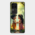heavenly bond glossy metal case cover for Vivo V30 Pro 5G
