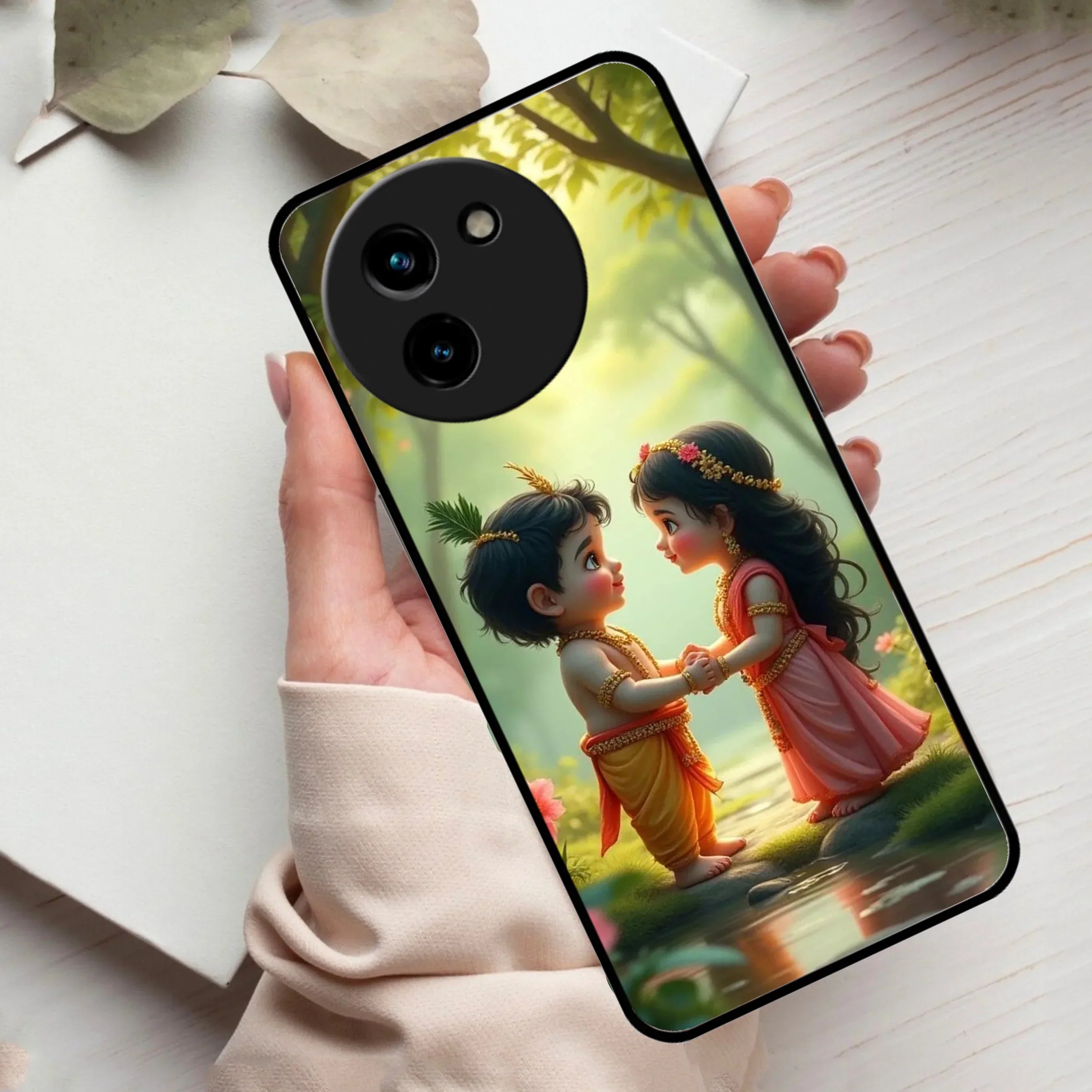 Heavenly Bond Glossy Metal Case Cover For Vivo - ShopOnCliQ