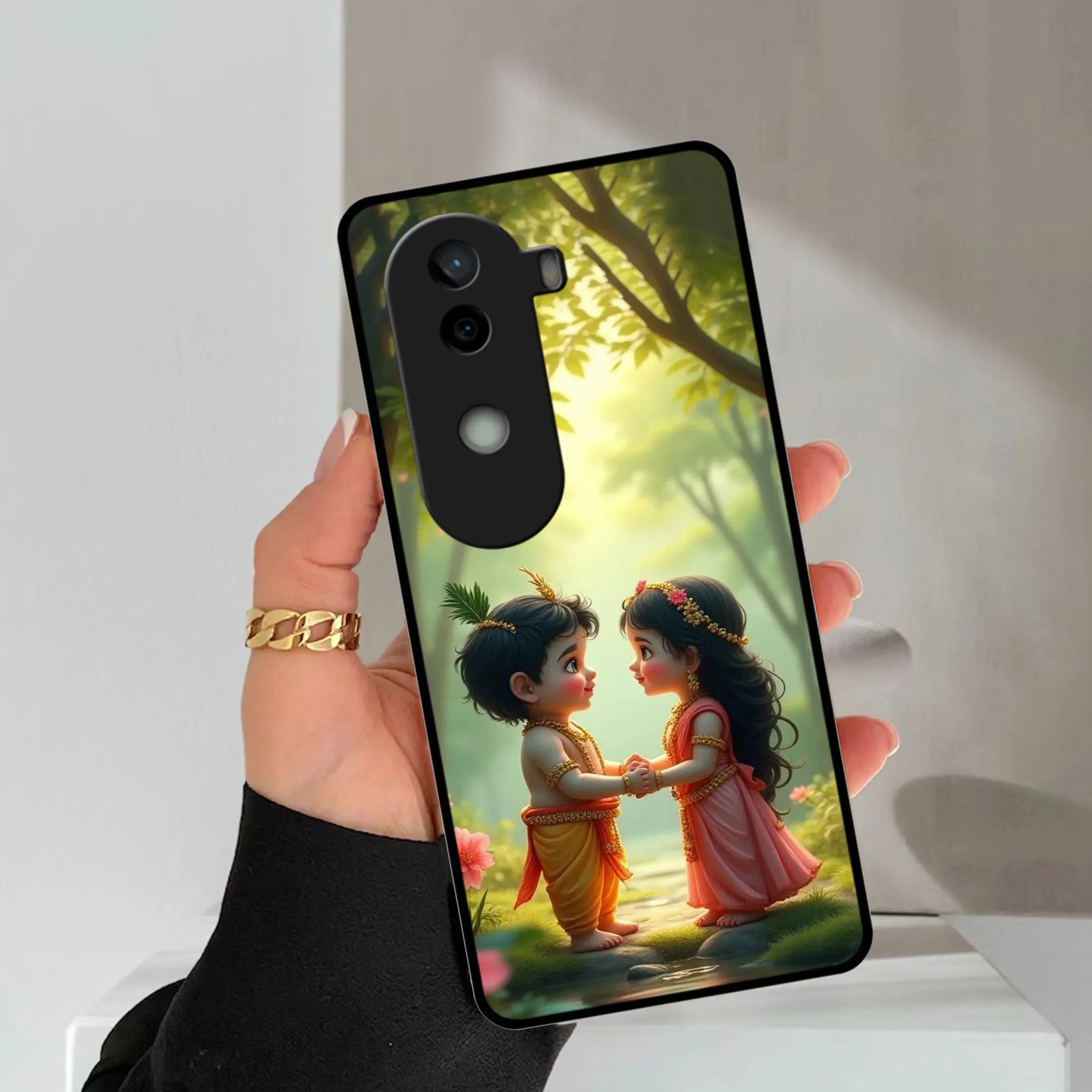 Heavenly Bond Glossy Metal Case Cover For Vivo - ShopOnCliQ