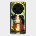 heavenly bond glossy metal case cover for Vivo X100 5G