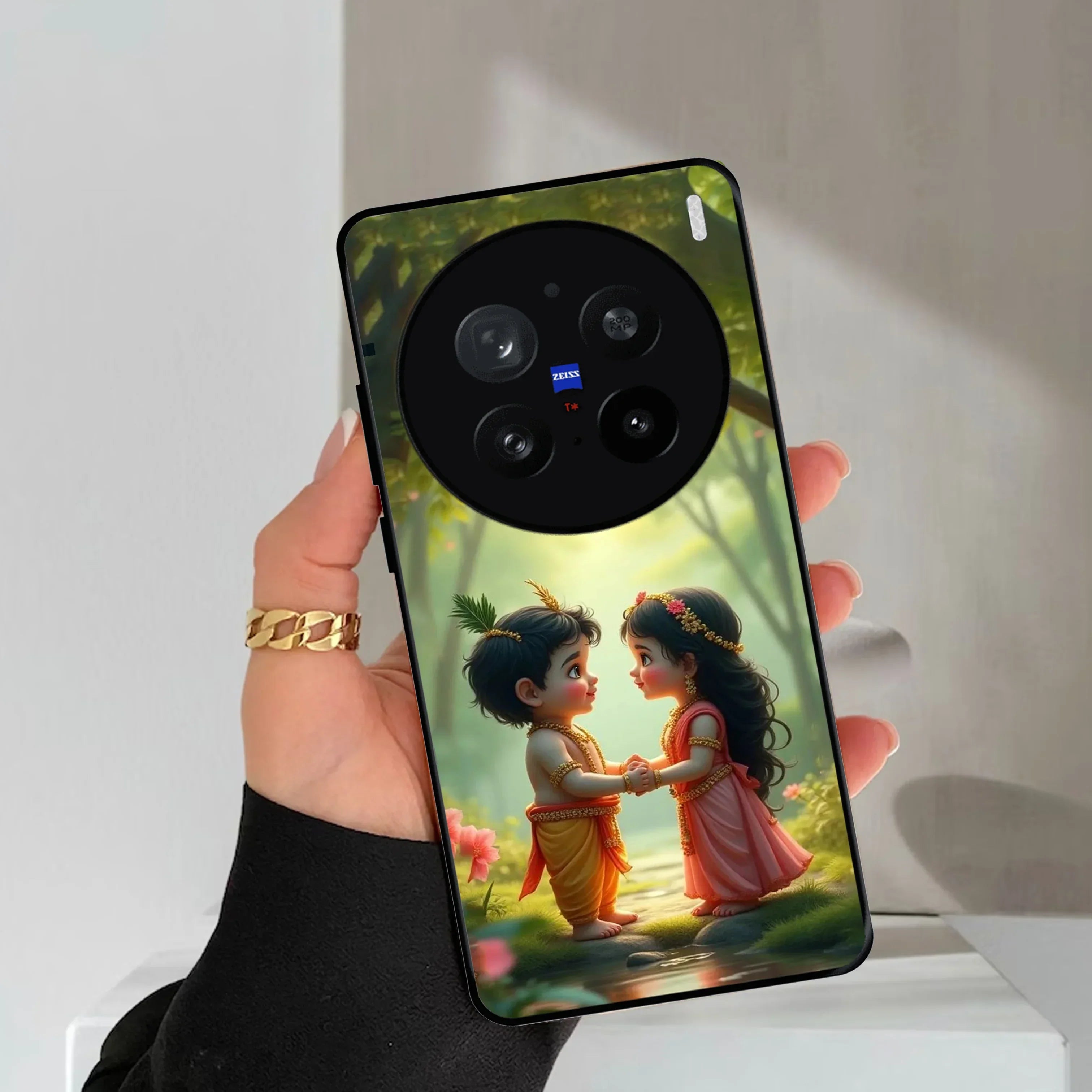 Heavenly Bond Glossy Metal Case Cover For Vivo - ShopOnCliQ