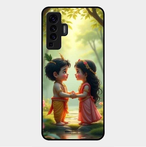 heavenly bond glossy metal case cover for Vivo X50 5G
