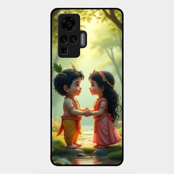 heavenly bond glossy metal case cover for Vivo X50 Pro 5G