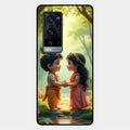 heavenly bond glossy metal case cover for Vivo X60 Pro Plus 5G