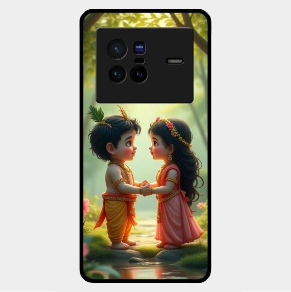 heavenly bond glossy metal case cover for Vivo X80 5G