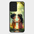 heavenly bond glossy metal case cover for Vivo Y02T