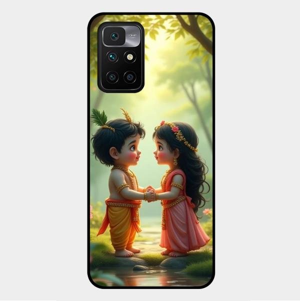 heavenly bond glossy metal case cover for Xiaomi Redmi 10 Prime 2022