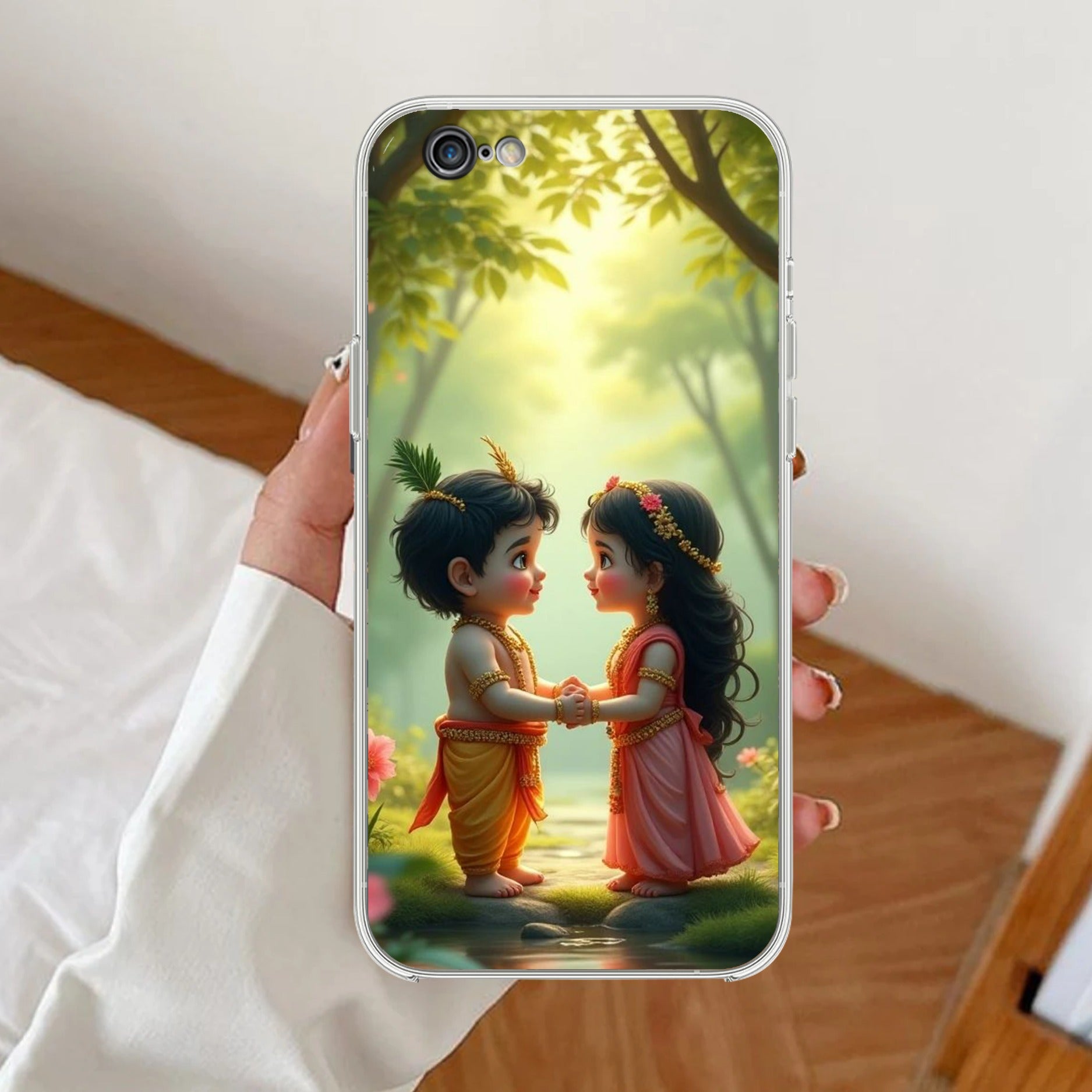 Heavenly Bond Anti Yellow Clear Case For iPhone 7 / iPhone 8 / iPhone Se 2020