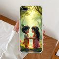 Heavenly Bond Transparent Silicon Case For iPhone 7 Plus / iPhone 8 Plus