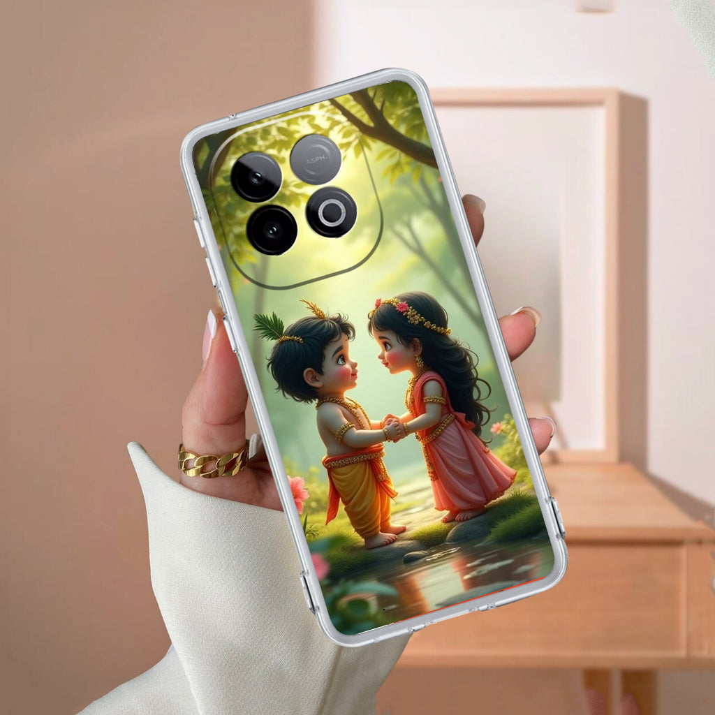 Heavenly Bond Transparent Silicon Case For iQOO Neo 10 5G