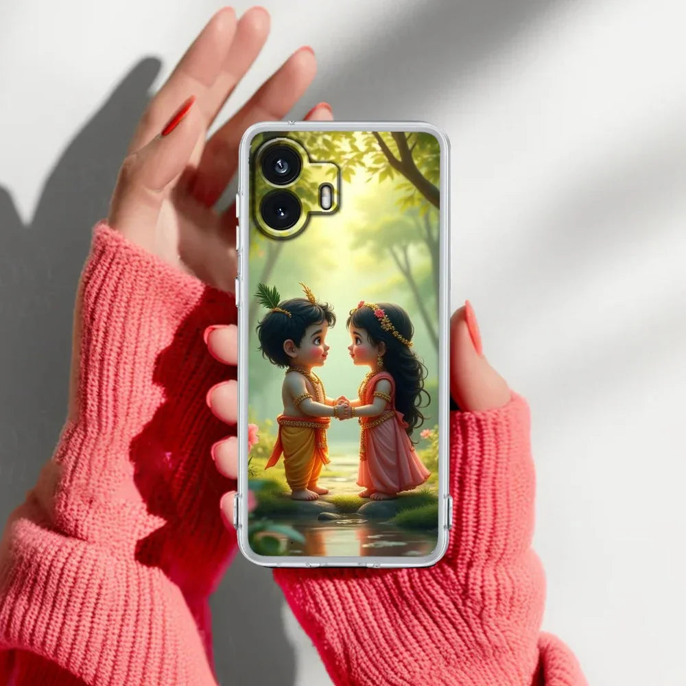 Heavenly Bond Transparent Silicon Case For Nothing - ShopOnCliQ