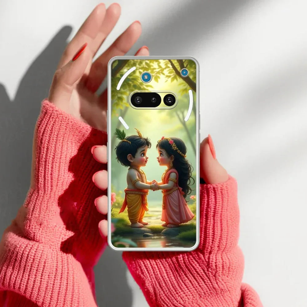 Heavenly Bond Transparent Silicon Case For Nothing - ShopOnCliQ