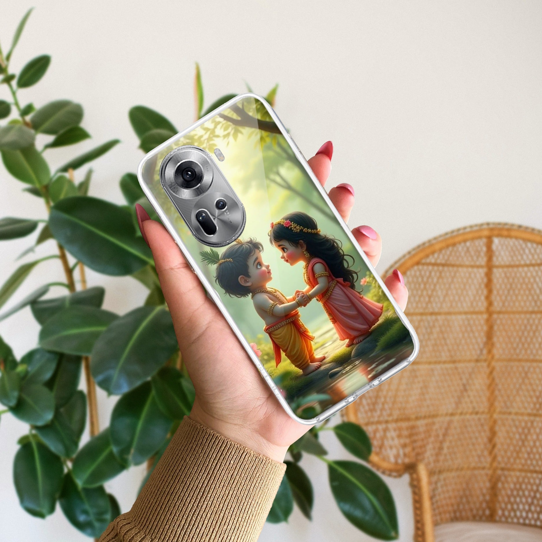 Heavenly Bond Anti Yellow Case For Oppo Reno 11 5G