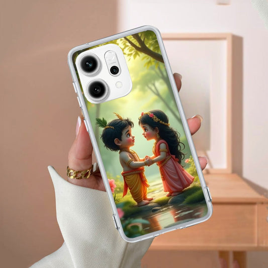 Heavenly Bond Transparent Silicon Case For Oppo