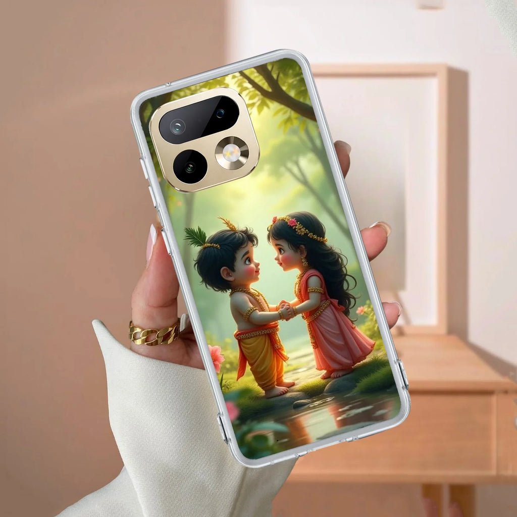 Heavenly Bond Transparent Silicon Case For Realme 10 Pro+ 5G