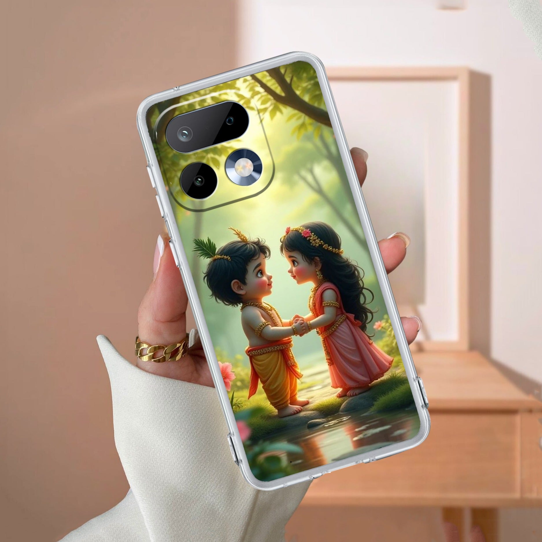 Heavenly Bond Anti Yelllow Case For Realme 16 Pro 5G