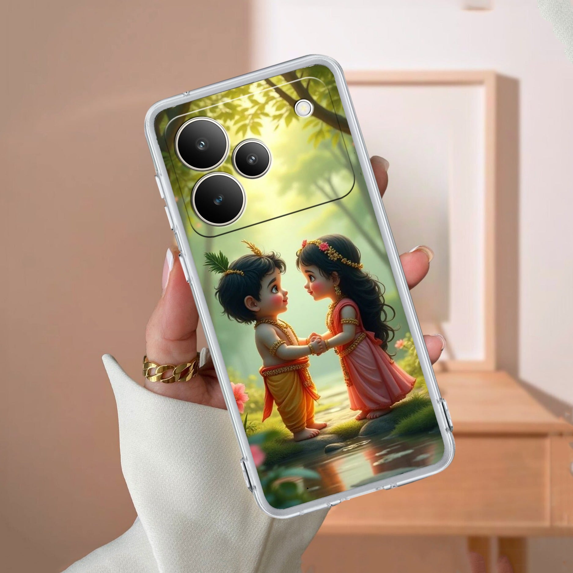 Heavenly Bond Anti Yelllow Case For Realme P4 5G