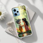 Heavenly Bond  Transparent Silicon Case For Redmi Note 15 Pro Plus 5G