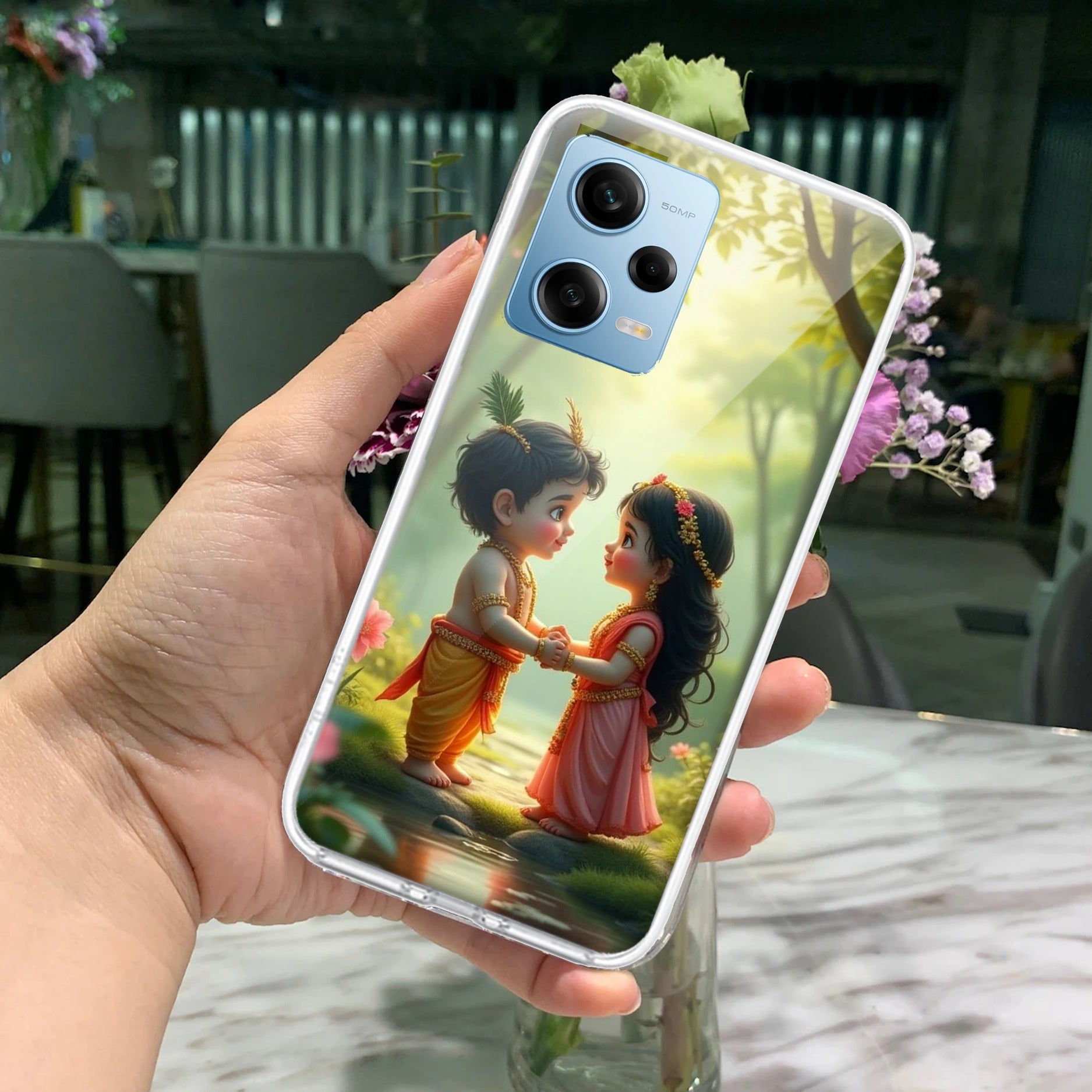 Heavenly Bond  Transparent Silicon Case For Redmi/Xiaomi