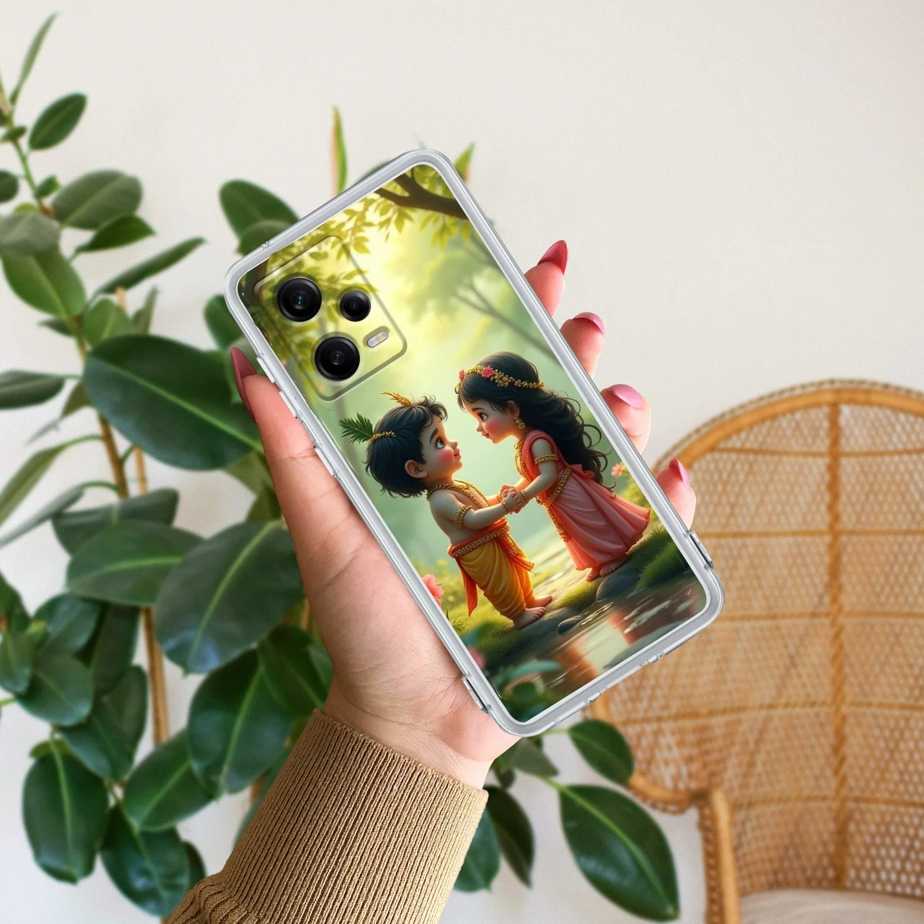 Heavenly Bond Transparent Silicon Case For Redmi/Xiaomi - ShopOnCliQ