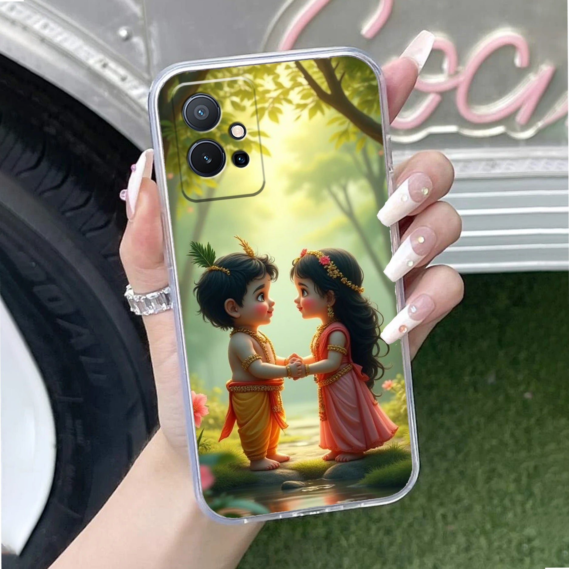 Heavenly Bond Anti Yellow Case For Vivo T1 5G