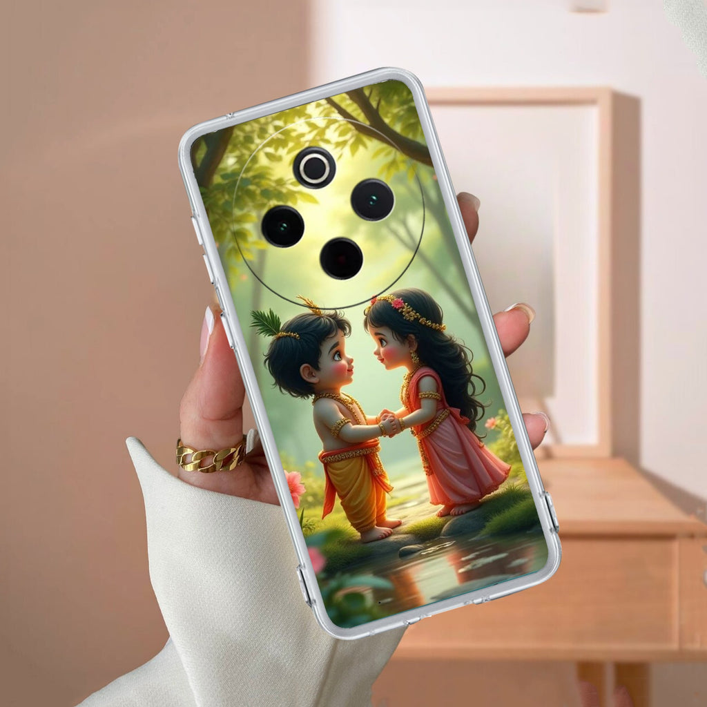 Heavenly Bond Transparent Silicon Case For Vivo V29 Pro 5G