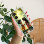 Heavenly Bond Transparent Silicon Case For Vivo V29E 5G