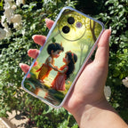 Heavenly Bond Transparent Silicon Case For Vivo T3 Pro 5G