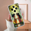 Heavenly Bond Transparent Silicon Case For Vivo X200T 5G