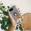 Hello Honey Transparent Silicon Case For Google Pixel 8 5G