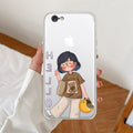 Hello Honey Transparent Silicon Case For iPhone 7 / iPhone 8 / iPhone Se 2020