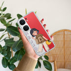 Hello Honey Transparent Silicon Case For iQOO Neo 9 Pro 5G