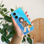 Hello Honey Transparent Silicon Case For iQOO Z6 Pro 5G