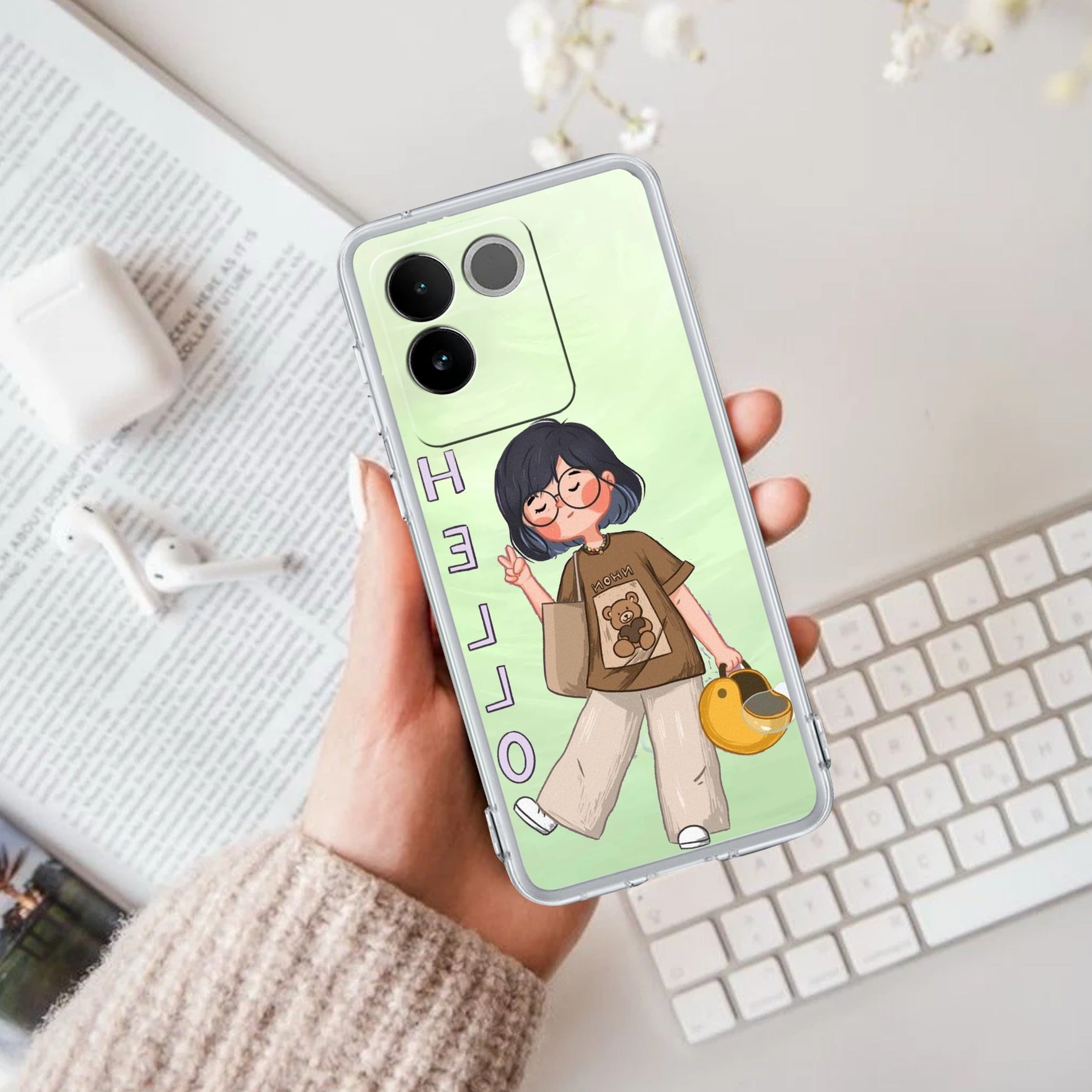 Hello Honey Anti Yellow Case For Vivo T2 Pro 5G
