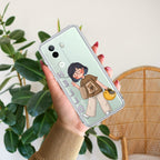 Hello Honey Transparent Silicon Case For iQOO Z9s 5G
