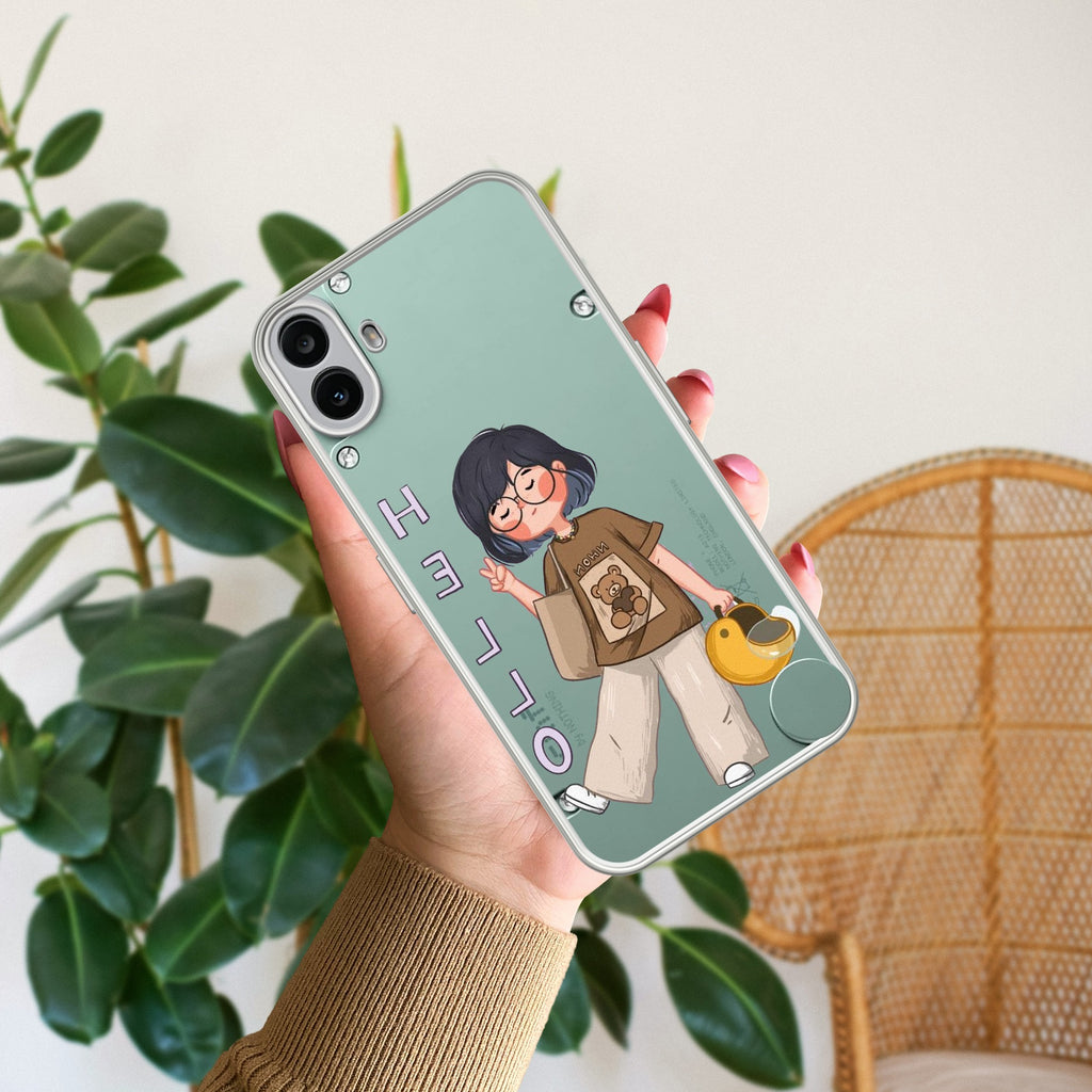 Hello Honey Anti Yellow Case For CMF Nothing Phone 1 5G
