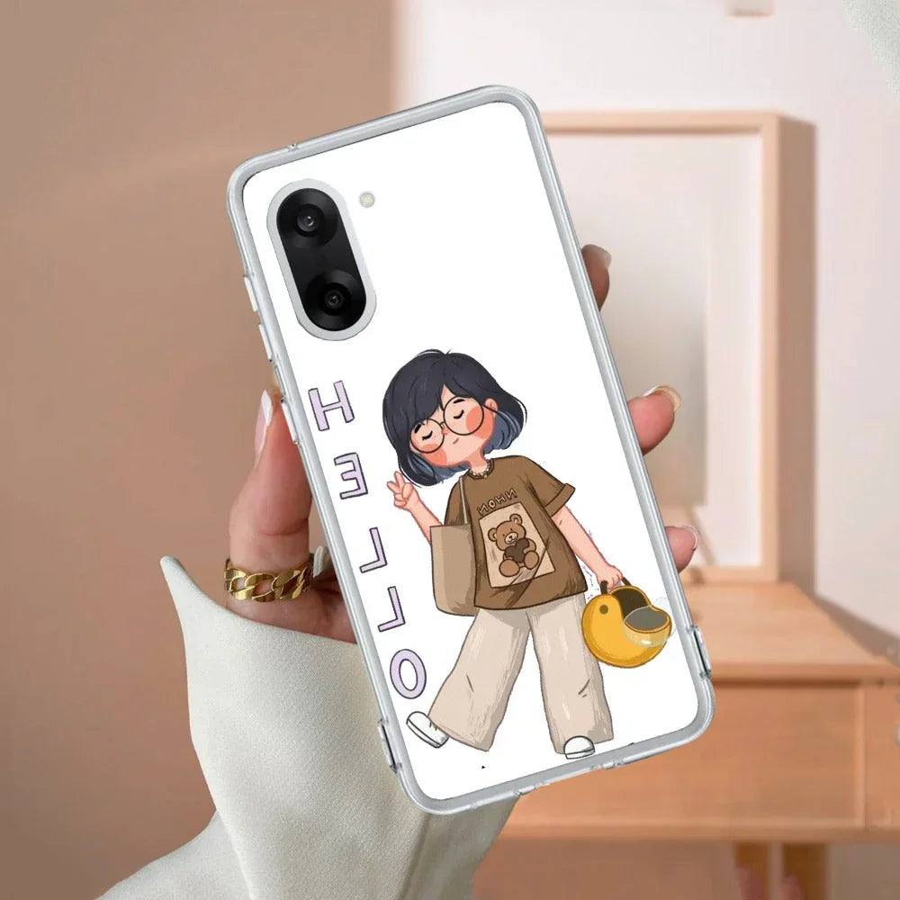 Hello Honey Transparent Silicon Case For OnePlus - ShopOnCliQ