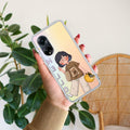 Hello Honey Transparent Silicon Case For Oppo Reno 8T 5G