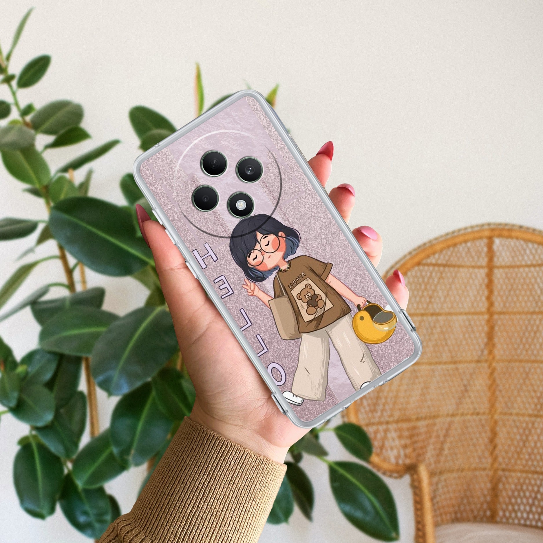 Hello Honey Anti Yellow Case For Oppo Reno 4 Pro
