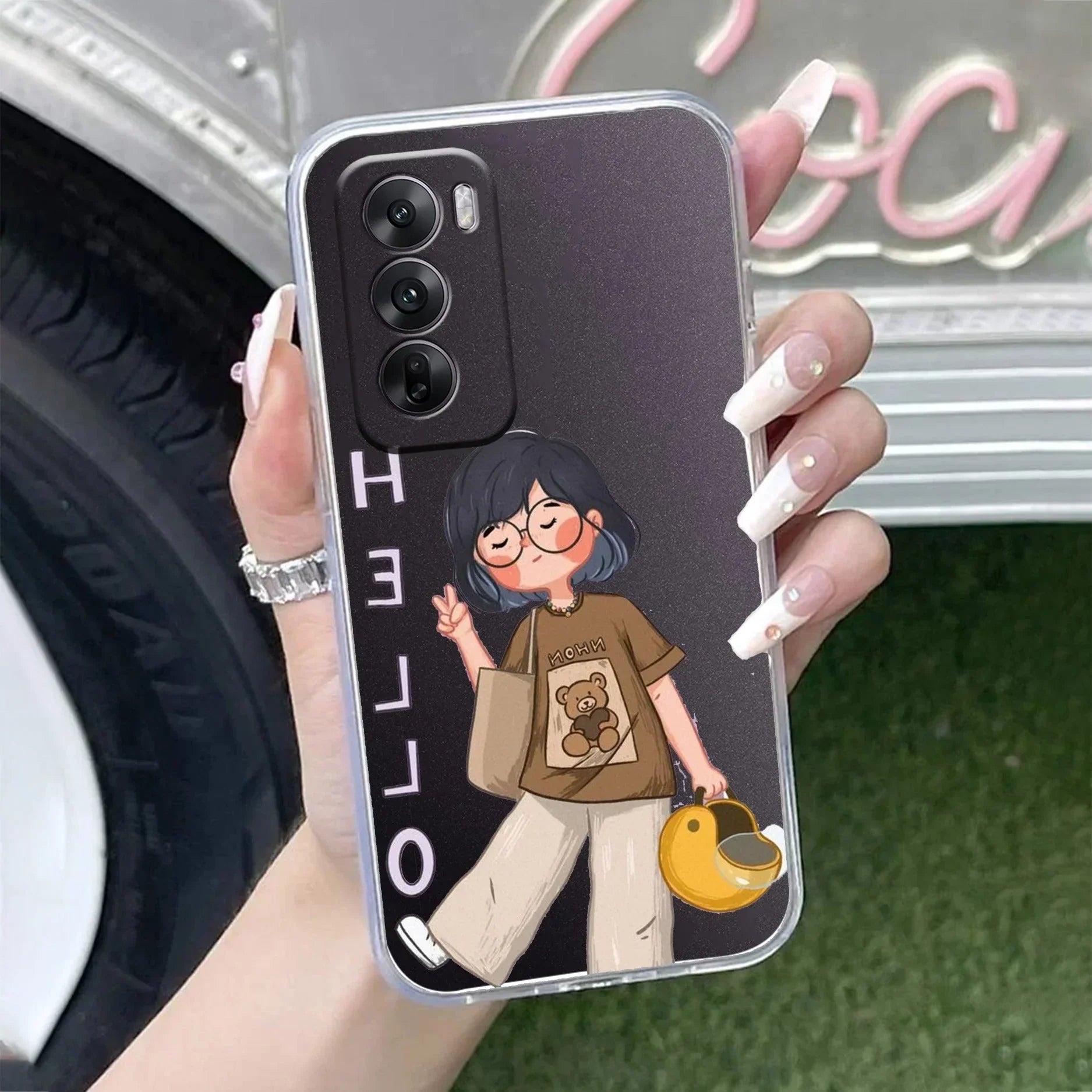 Hello Honey Anti Yellow Case For Oppo Reno 12 Pro 5G