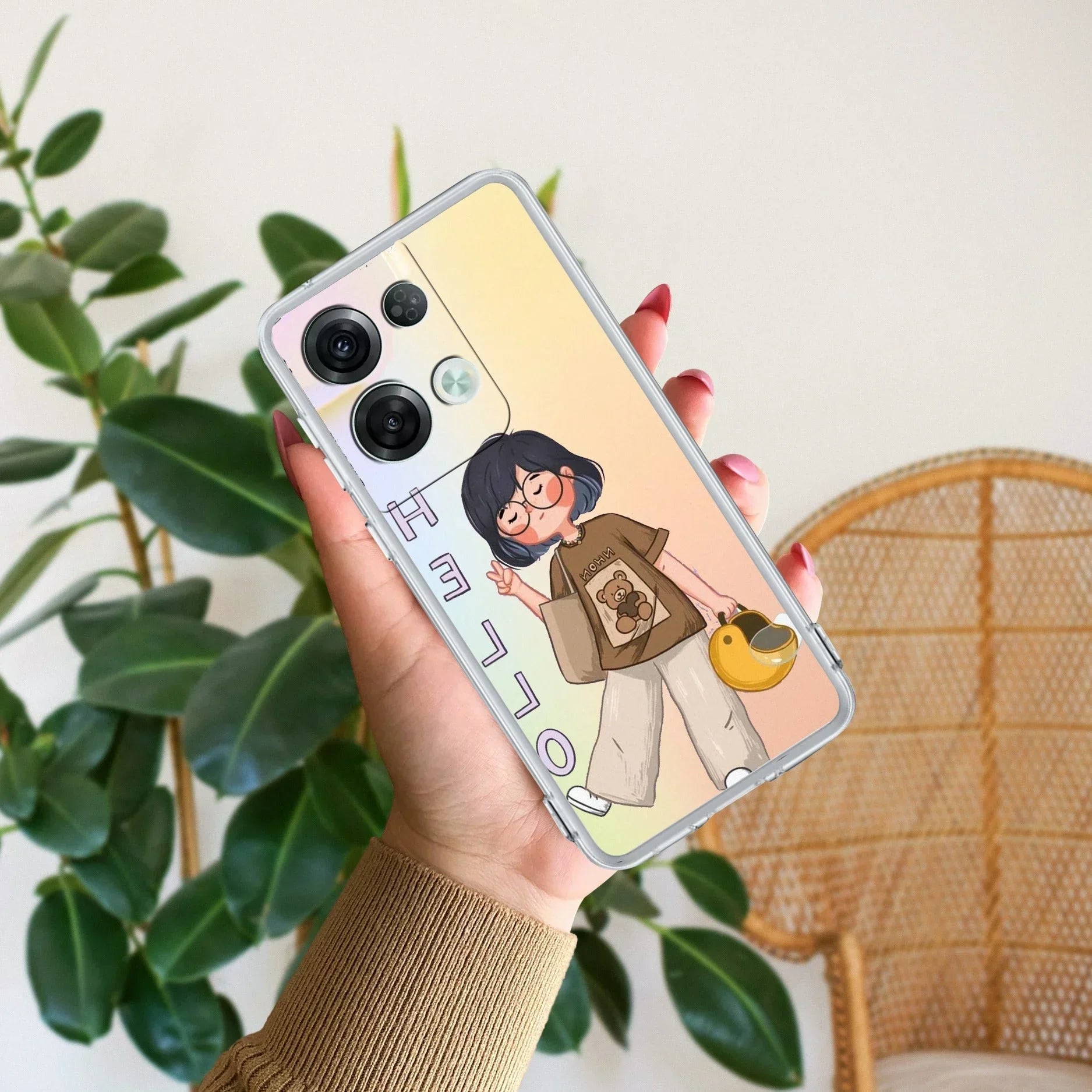 Hello Honey Anti Yellow Case For Oppo Reno 8 Pro 5G