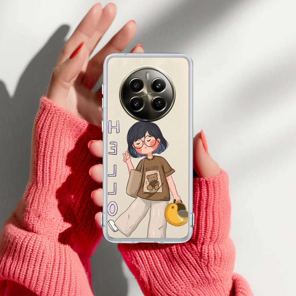 Hello Honey Anti Yelllow Case For Realme 12 Pro 5G