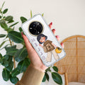 Hello Honey Transparent Silicon Case For Realme 14 Pro Plus 5G