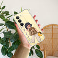 Hello Honey Transparent Silicon Case For Realme 14x 5G