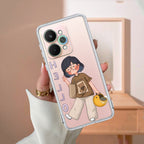 Hello Honey Transparent Silicon Case For Realme P3x 5G