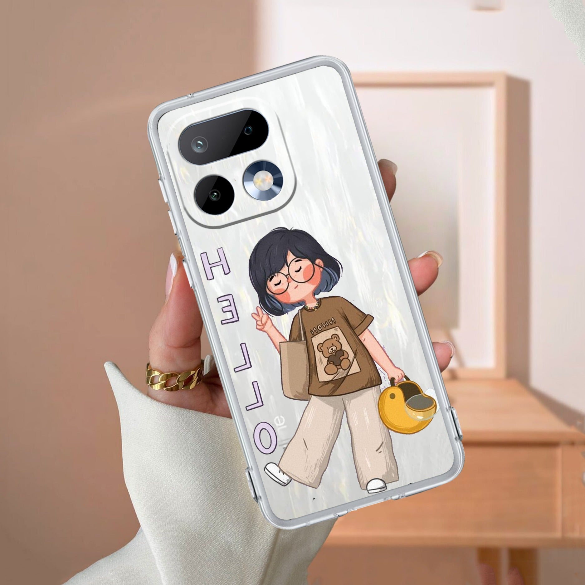 Hello Honey Anti Yelllow Case For Realme 16 Pro 5G