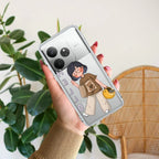 Hello Honey Transparent Silicon Case For Realme 12 Pro 5G