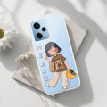 Hello Honey Transparent Silicon Case For Redmi Note 12 5G
