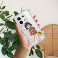 Hello Honey Transparent Silicon Case For Redmi Note 13 Pro 5G