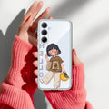 Hello Honey Transparent Silicon Case For Samsung Galaxy S25 FE 5G